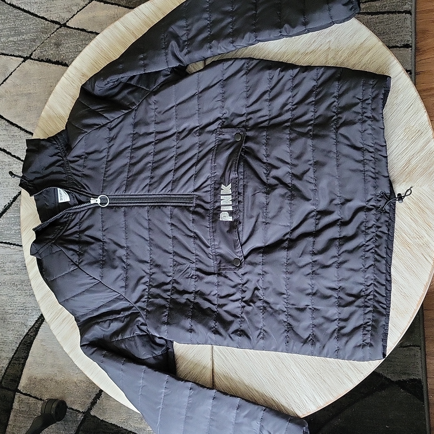 Pink Pullover Jacket